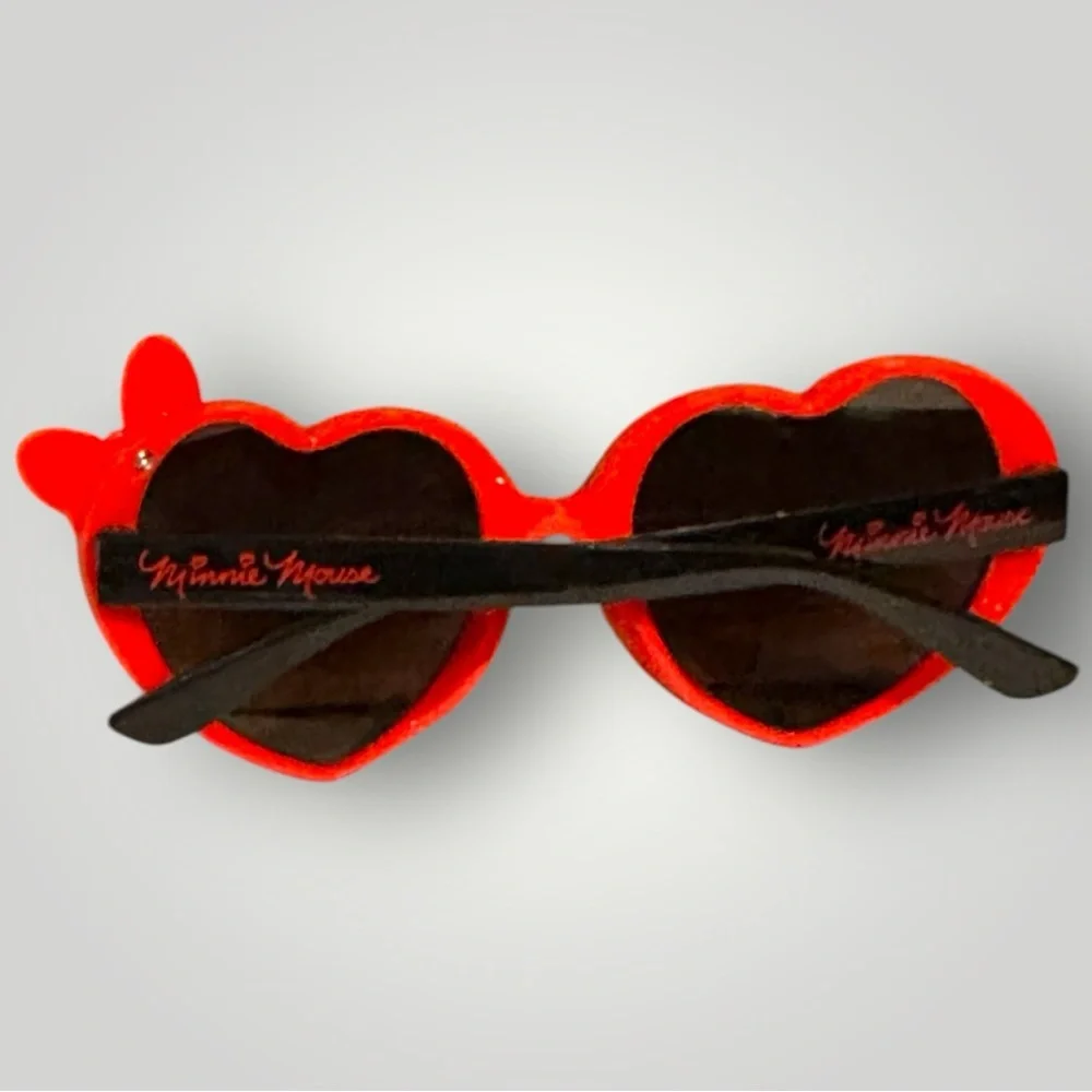 Minnie Mouse Heart Shaped Sunglasses